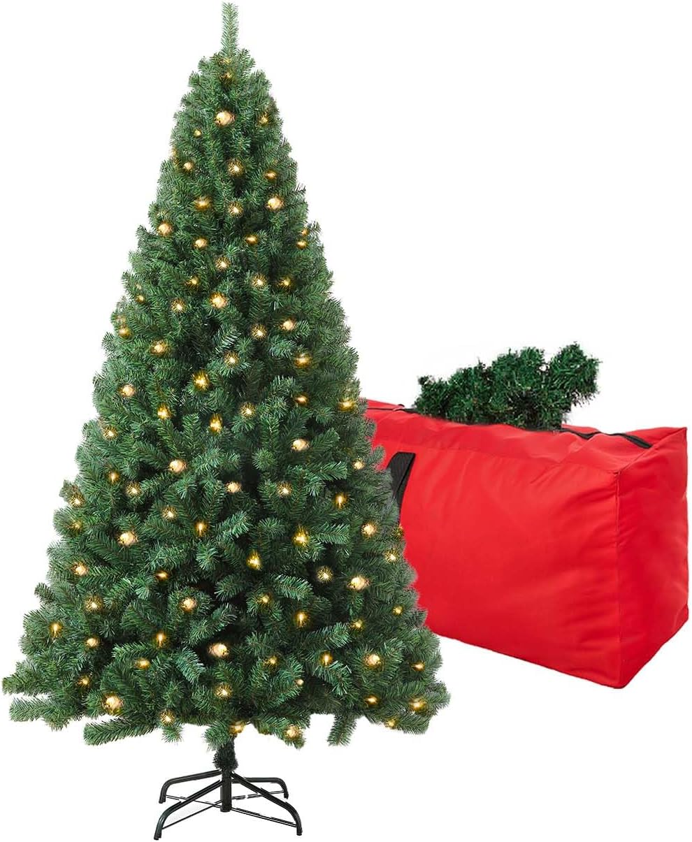 4ft green prelit artificial christmas tree,arbol de navidad, main product view
