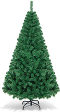 happygrill 6ft artificial christmas tree, unlit xmas pine, main product view