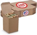 MT Products Tuck Top Kraft Paperboard Gift box 3" x 3" x 4" - Gift Boxes with Lids - Pack of 500