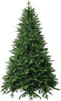 treepool 7.5ft unlit artificial christmas tree, 2652 pe, main product view