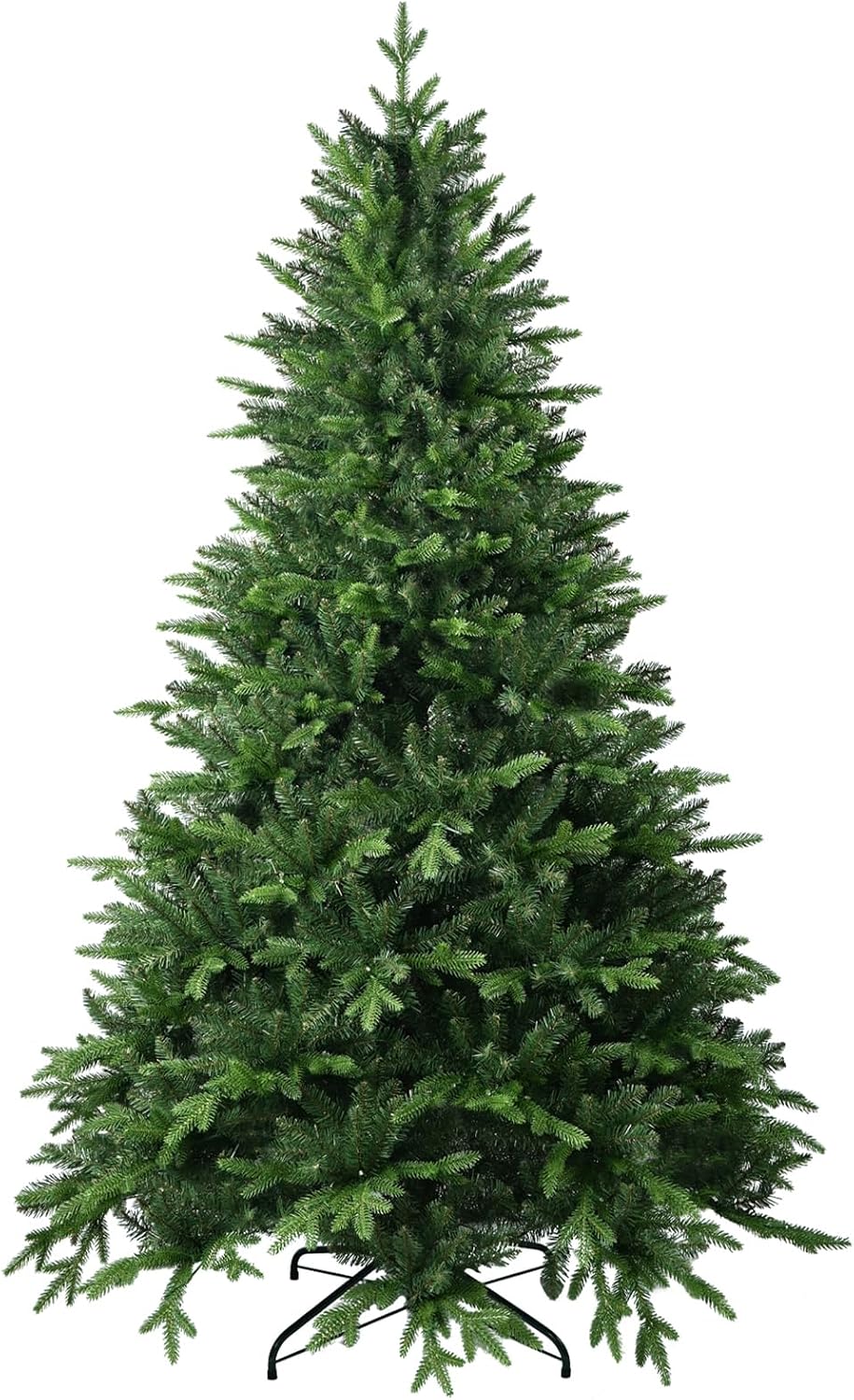 treepool 7.5ft unlit artificial christmas tree, 2652 pe, main product view