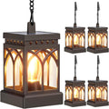 kooper 4 pack solar lanterns outdoor waterproof, brighter, main product view
