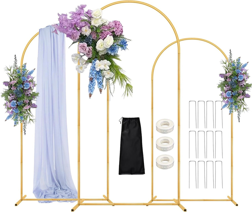 6ft,5ft,4ft balloon arch stand kit with base set, main product view