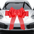 Xingshen-GTG 30 Inches Large Car Bow for Large Gift Wrapping Big Red Pull Bow for Birthday, Wedding, Christmas, Surprise Party