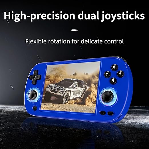 ANBERNIC RG40XX H Retro Gaming Console with 4.0'' IPS Screen, 64GB TF Card, Linux 64-bit System, Supports 5G WiFi, Bluetooth, HDMI and TV Output