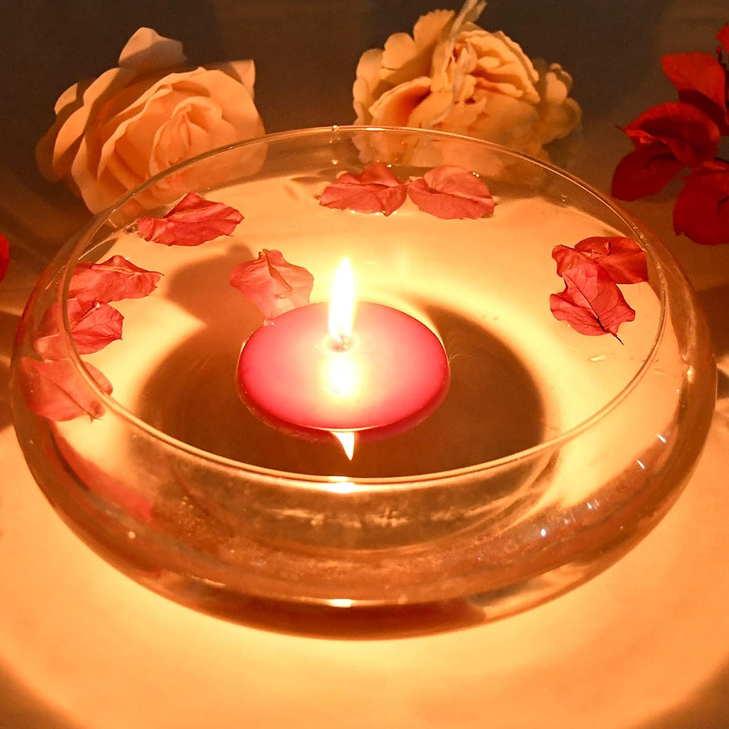 3 Inch Purple Floating Candles