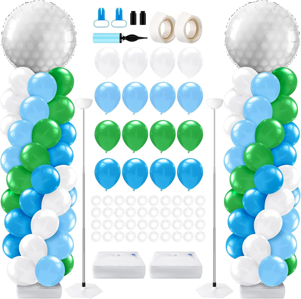 kasyat 2 sets golf balloon column stand kit, main product view