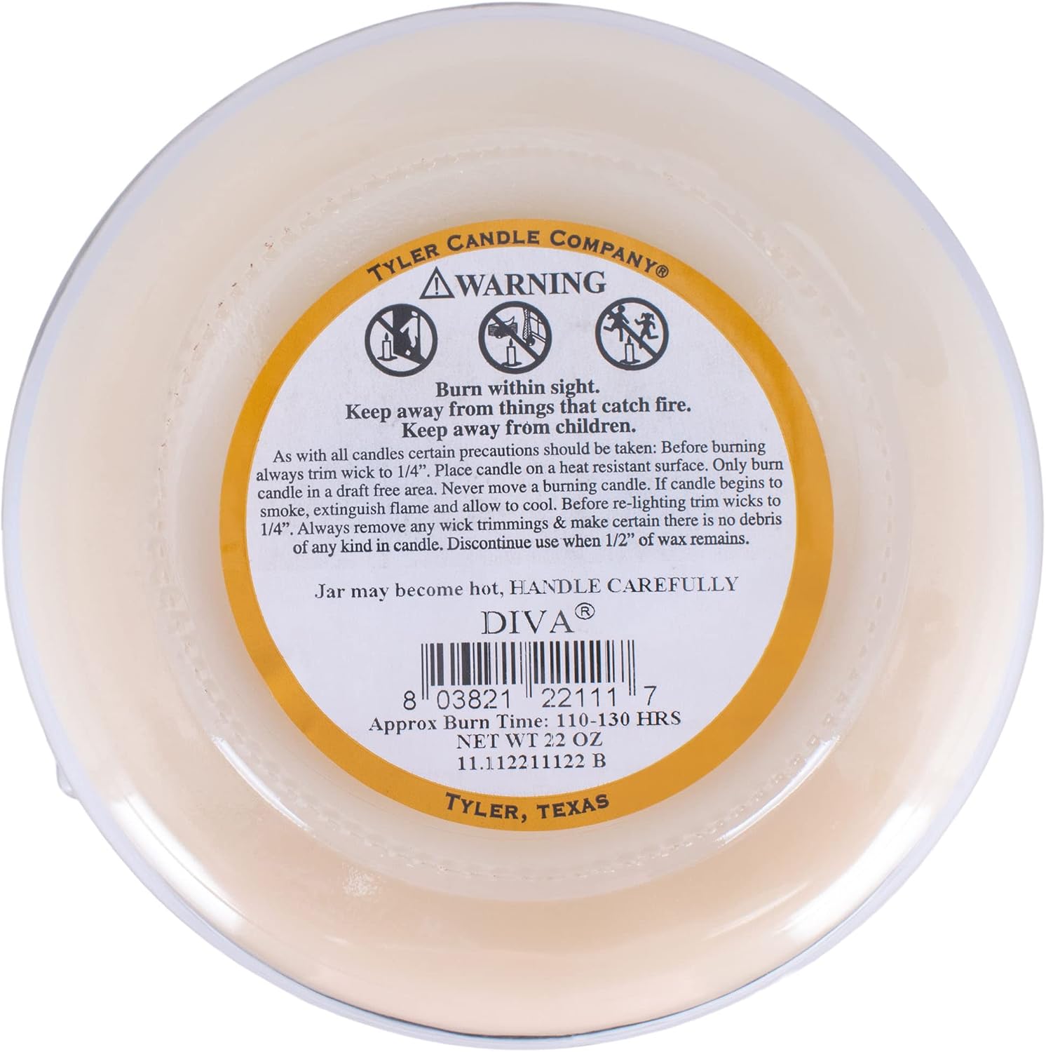 Tyler Diva Scented Candle, 22 oz