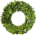 preserved boxwood wreath, 11 inches, green wreath for, main product view