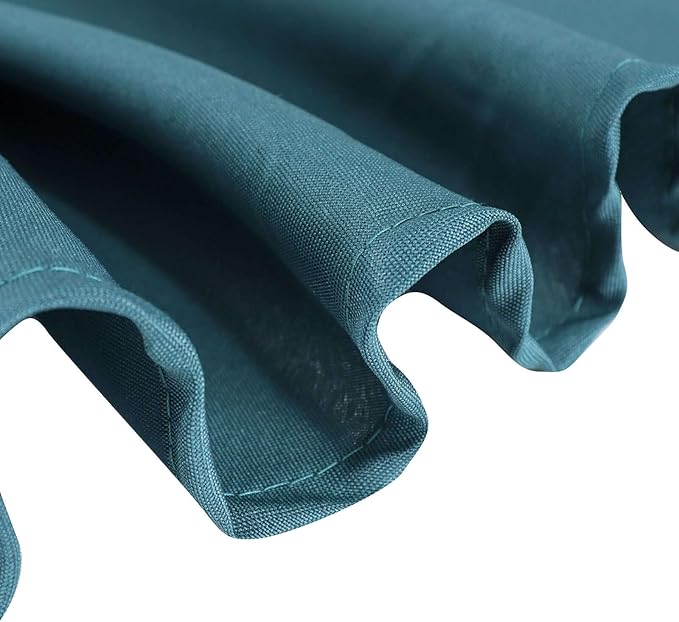 Efavormart 54x54 Peacock Teal Wholesale Linens Seamless Polyester Square Linen Tablecloth for Wedding Banquet Party Restaurant