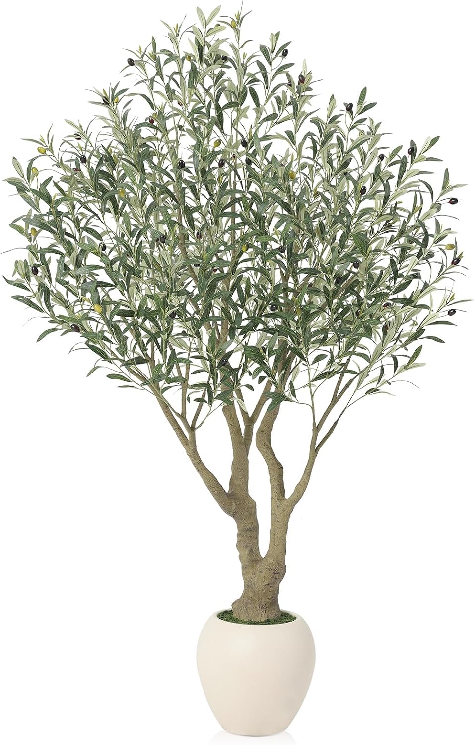 verinatural artificial olive tree 6ft faux plant home, view 9