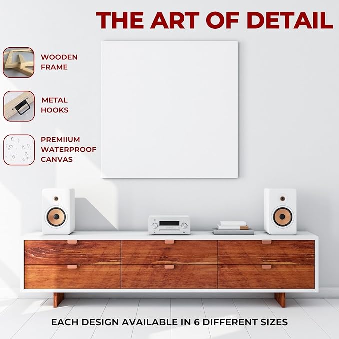 Dreamcontroller Custom Wall Canvas Posters Wall Art Decor (Set of 3) I Personalized Framed Photo To Canvas Print Banner For Bedroom, Livingroom & Office | Made In Usa | Fast Delivery | Hd Print