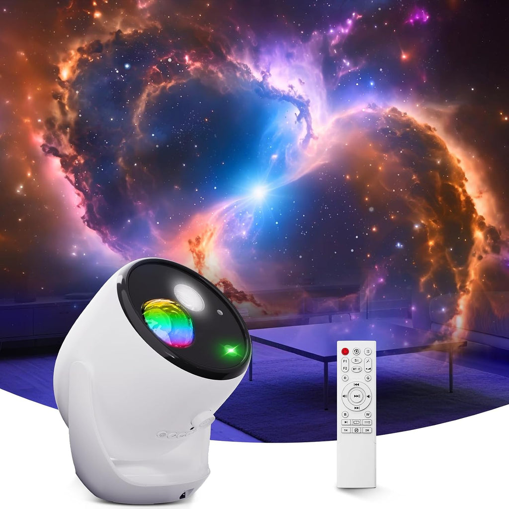 rossetta 3d star projector, galaxy aurora planetarium projector, main product view