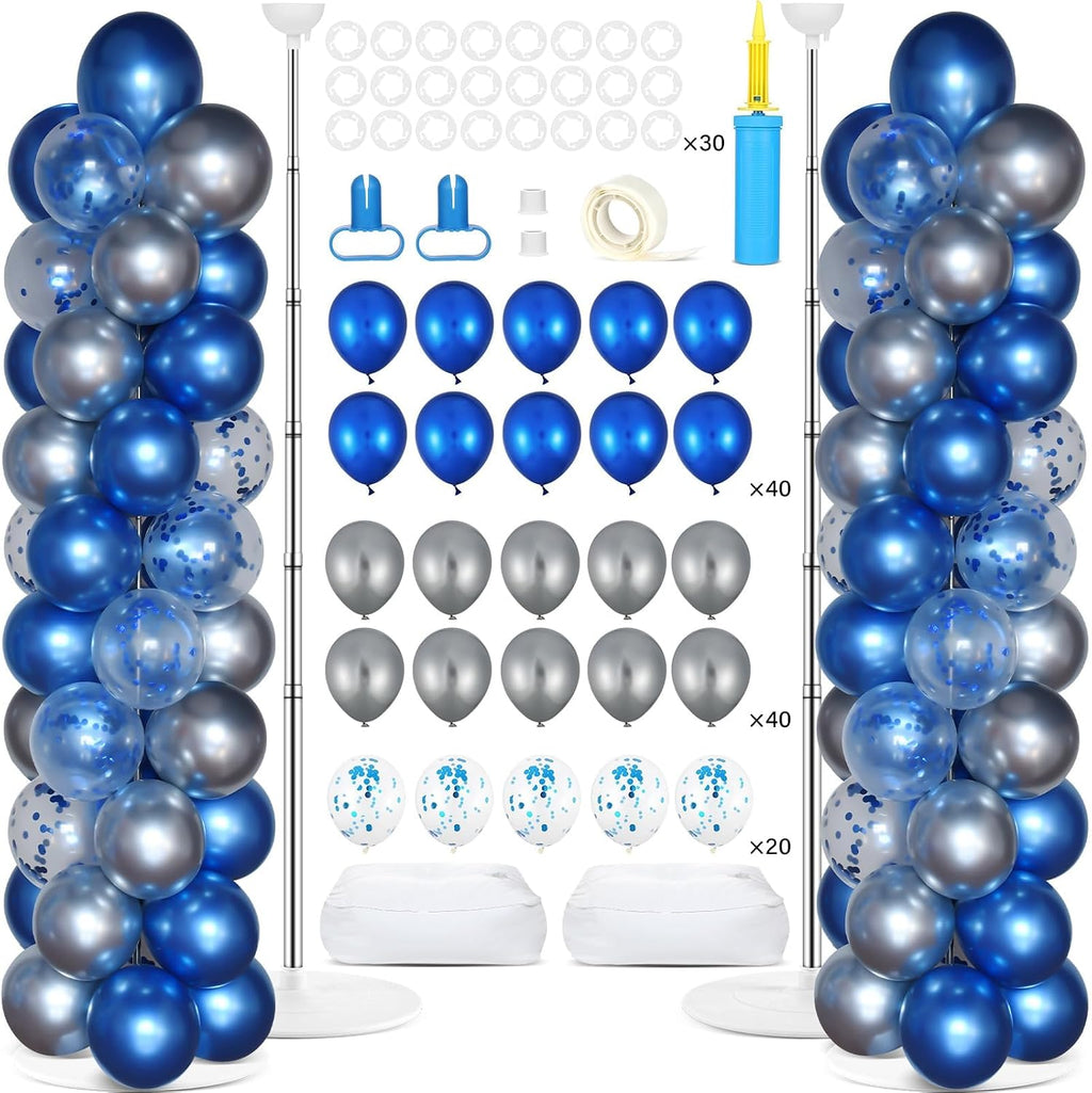 2 sets adjustable balloon column stand kit with, main product view