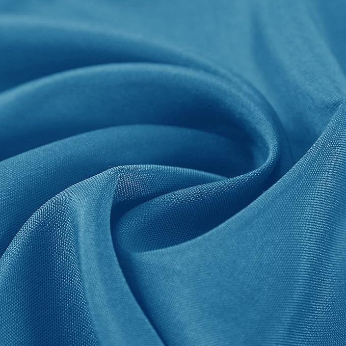 Cloth Napkins 20x20 inch Washable Polyester Dinner Napkins Soft Table Napkins for Wedding Party Dining Banquet(Mediterranean Blue,50PCS)