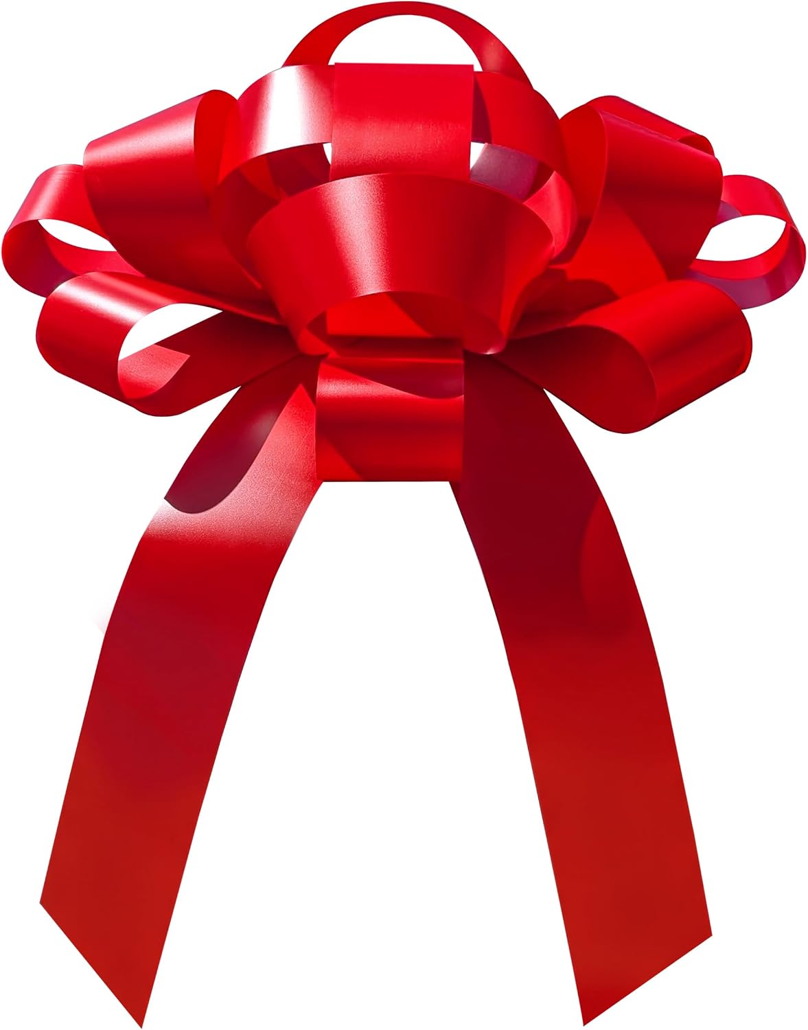 CarBowz Big Car Bow, Giant Bow, Non Scratch Magnet, Weather Resistant Vinyl (Red)