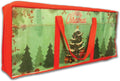 Christmas wrapping Paper Holder storage bag with internal pockets ideal for Gift Wrap Organiser for Bows Tags & Ribbon storage gift wrap package Christmas decoration bag (1)