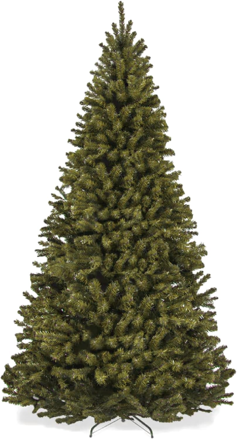 best choice products artificial christmas tree, 7.5ft premium, main product view