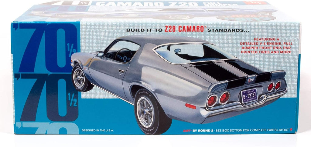 amt camaro 1970 model kit (classic), side view