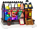 led lighted christmas village greenhouse - 6.1" village, main product view