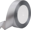 Gray Solid Satin Ribbon 1 Inch 25 Yards Solid Polyester Fabric Ribbon for Gift Wrapping Wedding Christmas Baby Shower Birthday Party Decoration Handmade Immortal Flower Craft