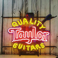 Neon Signs Bar Bedroom Sign Quality Guitar Wall Decor Man Cave Home Bar Pub Recreation Room Game Lights Windows Glass Wall Signs Party Birthday Bedroom Bedside Table Decoration Gifts 24 X 20 Inches