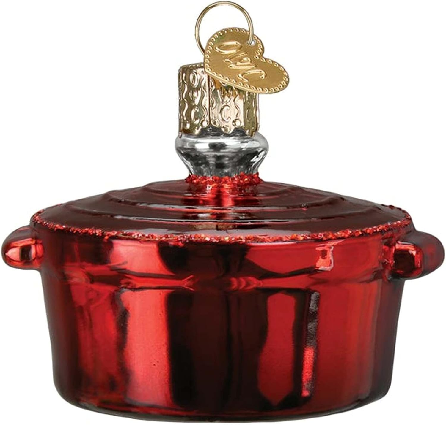 Old World Christmas Dutch Oven Glass Blown Ornament for Christmas Tree