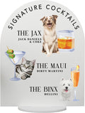 Pet Signature Drink Wedding Signs