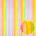 6 Pack Rainbow A Foil Fringe Curtains Backdrop, 3.28 x 8.2 Ft Metallic Streamers Tinsel Curtains Background for Photo Booth, Birthday, Weddings, Carnivals, Graduation, Themed Party Decorations