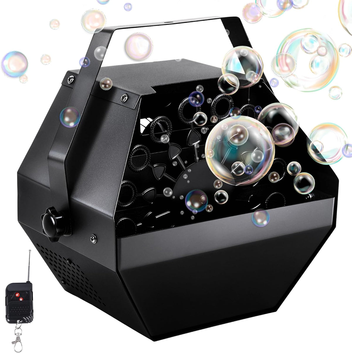atdawn 1l high-capacity automatic bubble machine with 45ft, main product view