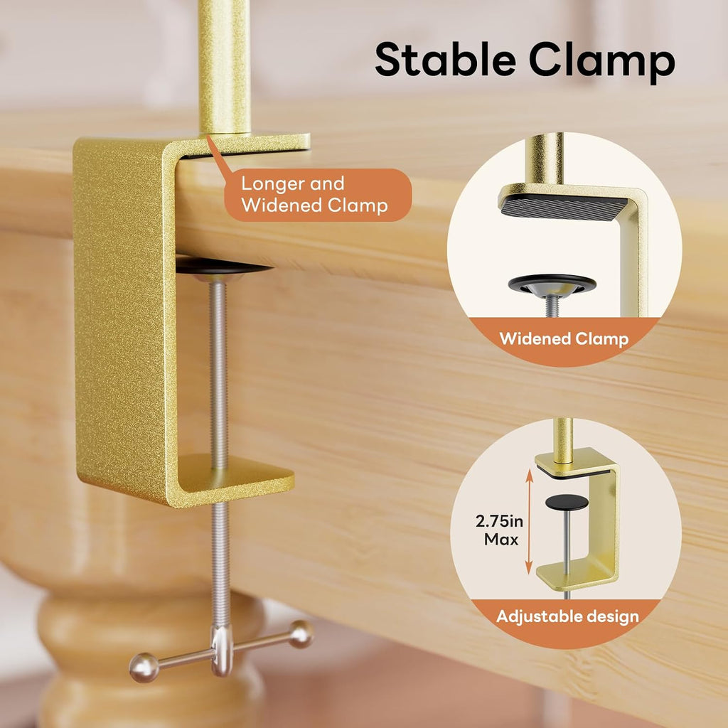 xlhomo over the table rod stand with clamps shown in use