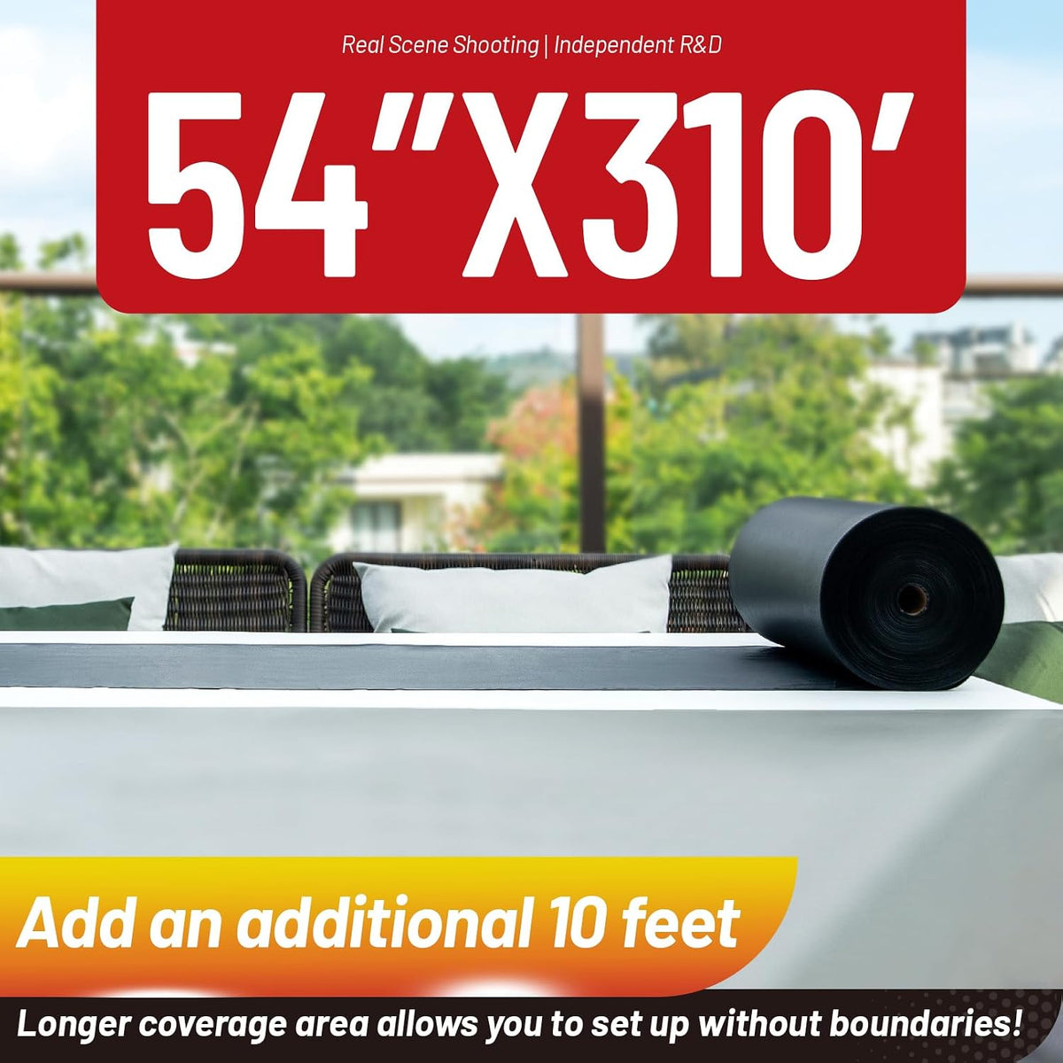 Plastic Tablecloth Roll, 310 Ft x 54 In Plastic Table Cloth Disposable