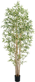 artificial bamboo tree, fake bamboo plant 6ft tall, main product view