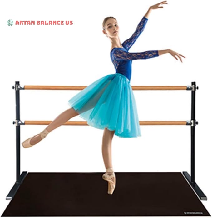Marley Dance Floor- Ideal for Ballet, Jazz, Tap, and Party Dancing for All Ages- Non-Slip Dance Floor for Smooth Flooring - Ballet Floor for Home, Studio and Outdoor Dance Floor