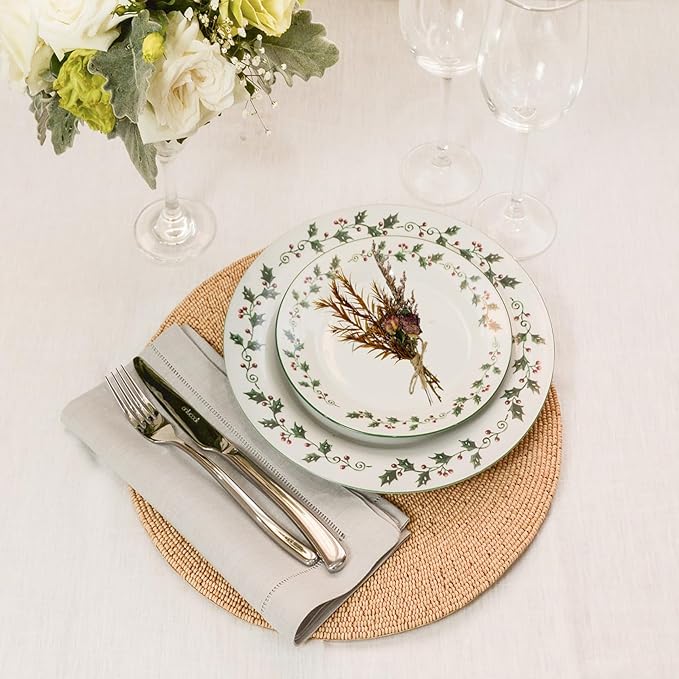 CROISSANT Mini Dried Flower Bouquet 12PCS, Mixed Natural Dried Flowers Bundles, Suitable for Handmade DIY Greeting Card Decoration, Multi-Purpose Craft Flowers