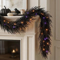 valery madelyn 9ft artificial norfolk pine halloween garland, main product view