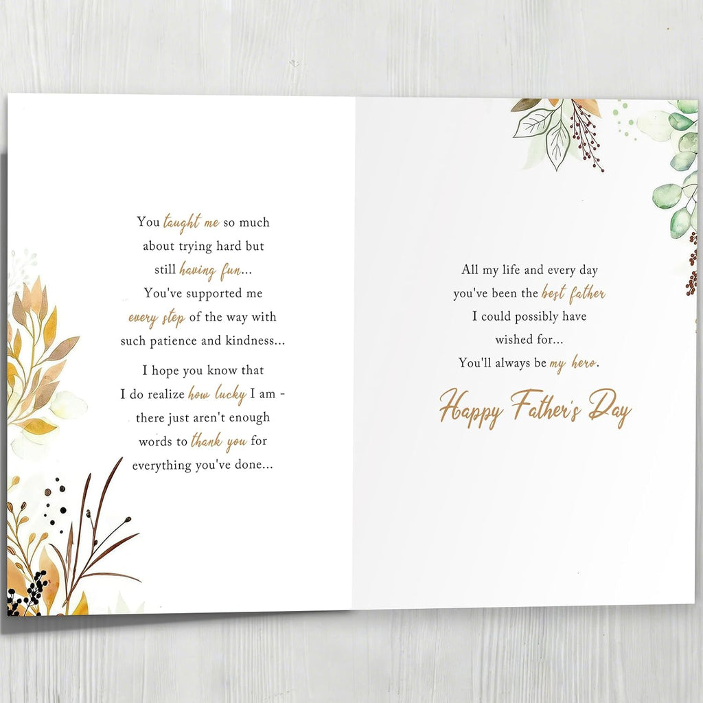 Fathers Day Gift for Dad, Father's Day Card Gift for Dad from Daughter Son, Fathers Day Card Gifts for Papa from Daughter, Fathers Day Gift Iideas, Father's Day Card