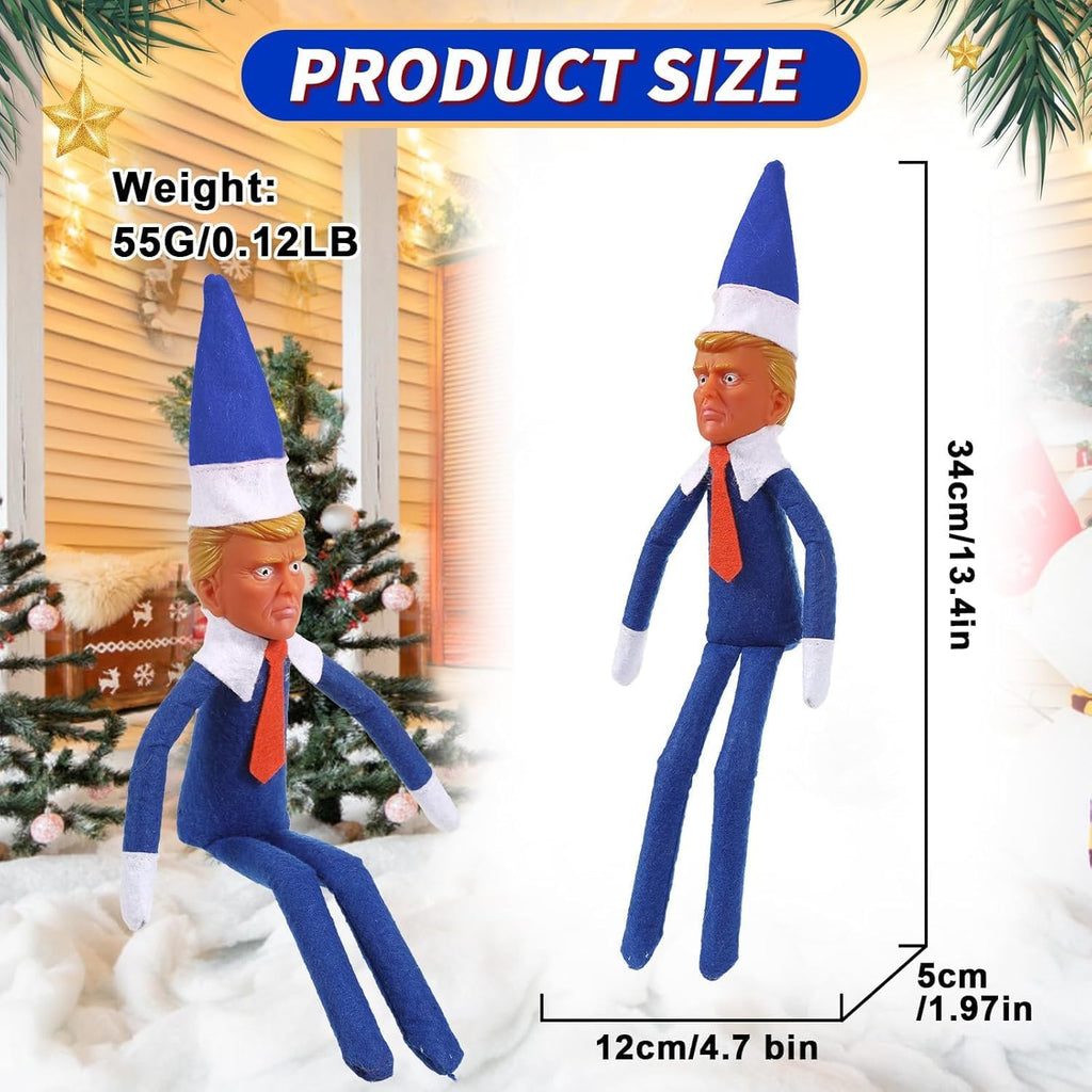 About Stump Elf Decorations,Christmas Tree Ornaments,Make The Holidays Great Again,Funny Gag Gifts for Christmas Tree,Holiday Decoration