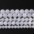 10mm natural stone white moonstone gemstone semi precious, main product view