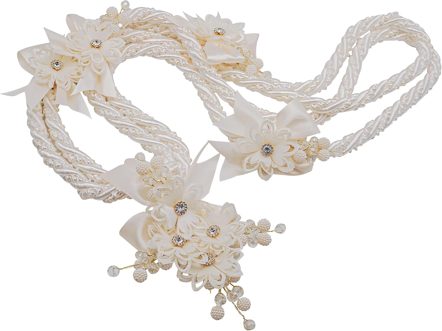 Lassos Boutique Ivory White Wedding Lasso Rope Traditional Lazo Cord (Ivory)