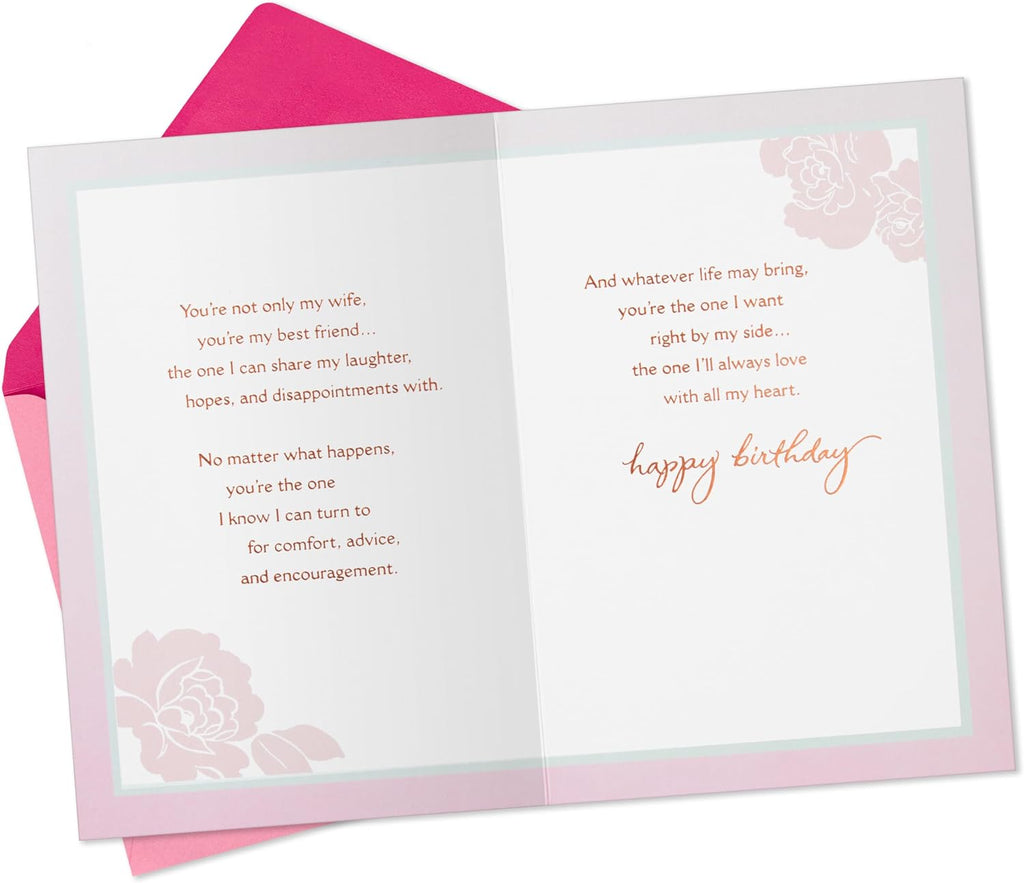 Hallmark Birthday Card for Wife (My Love, My Friend)