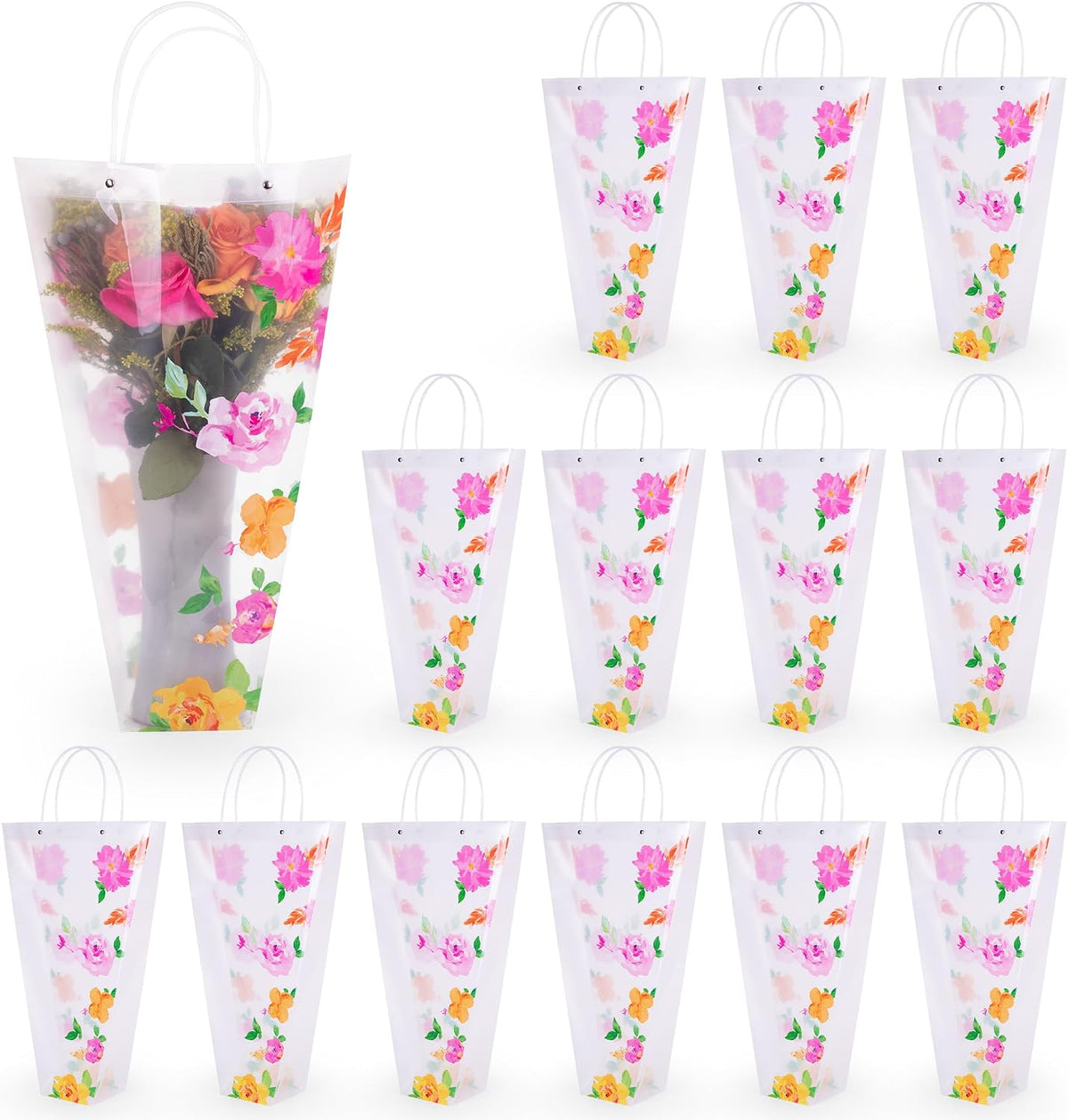 14 reusable floral vase bag for bouquets, main product view