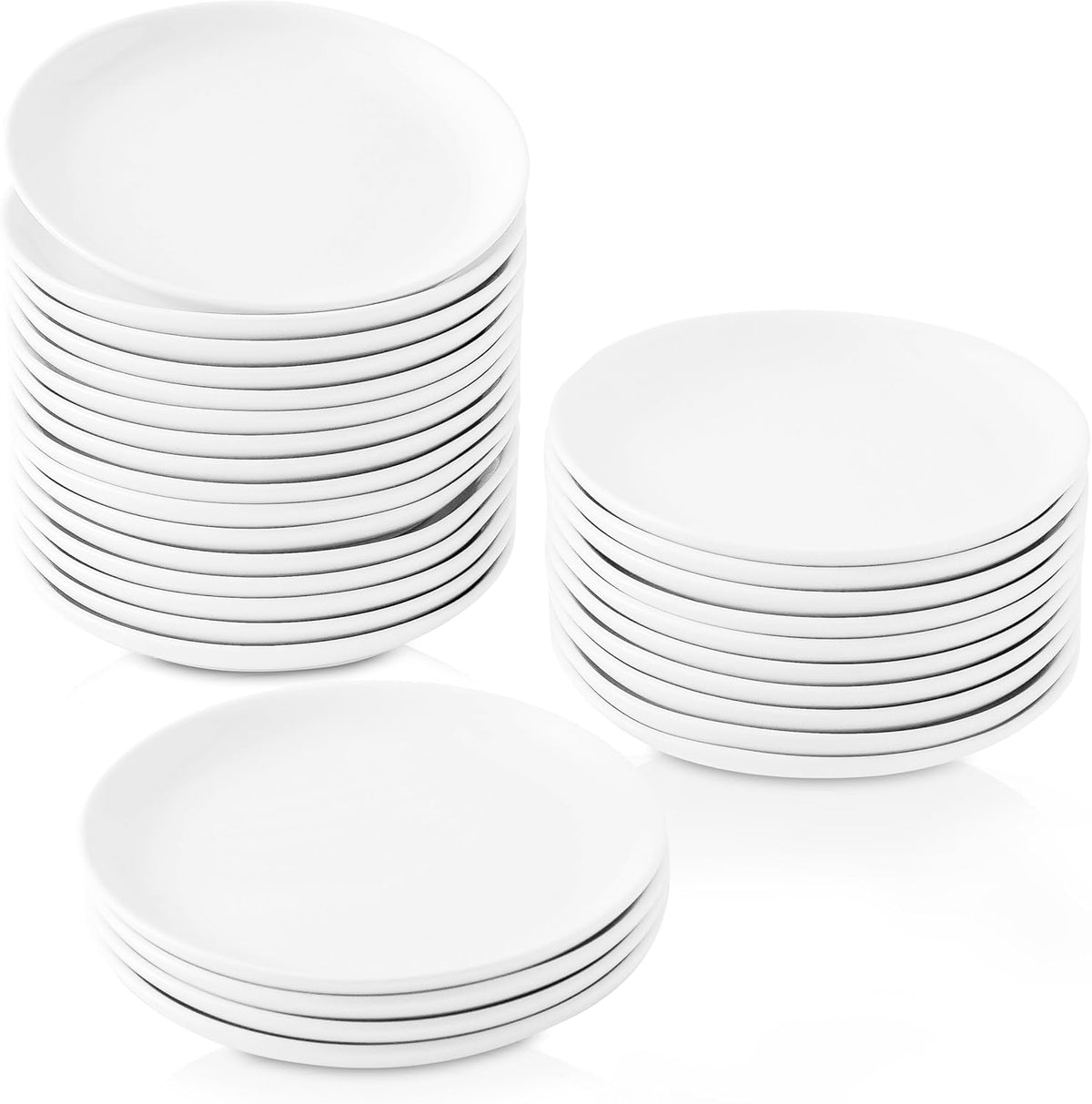 ceramic appetizer plates, 5.6 inch small dessert plates, main product view