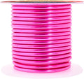 Mandala Crafts 8 Gauge Anodized Aluminum Craft Wire for Jewelry Making - 32 FT Colored Flexible Hot Pink Wire - Bendable for Bonsai Armature Crafting Sculpting