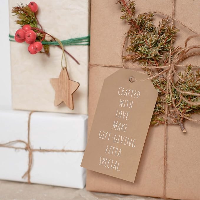 50-200 pcs Custom Hang Tags, Personalized Clothing Tags with Logo & Text, Custom Tag for Handmade Items, Business, Ideal for Apparel, Jewelry, Weddings, Mother's Day, Gift Label
