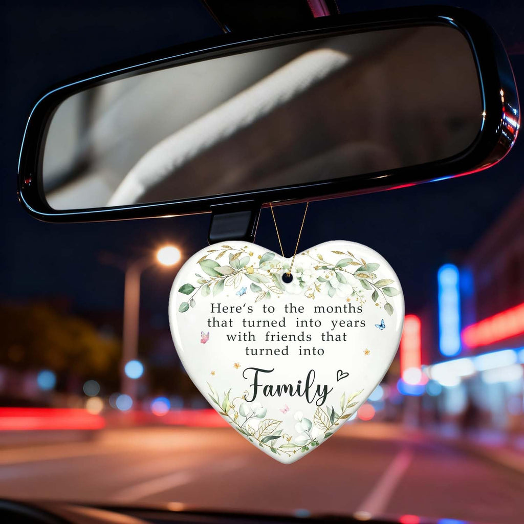 Friends Christmas Ornament - Best Friend for Women, Family, Bestie - Ceramic Friendship Ornament 2026