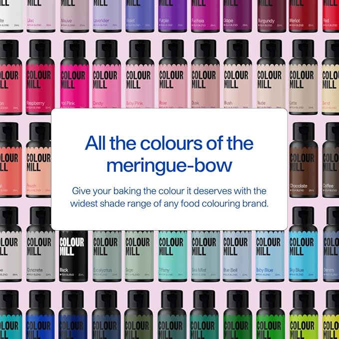 Colour Mill Aqua Blend Water-Based Food Coloring, 20 Milliliters Royal