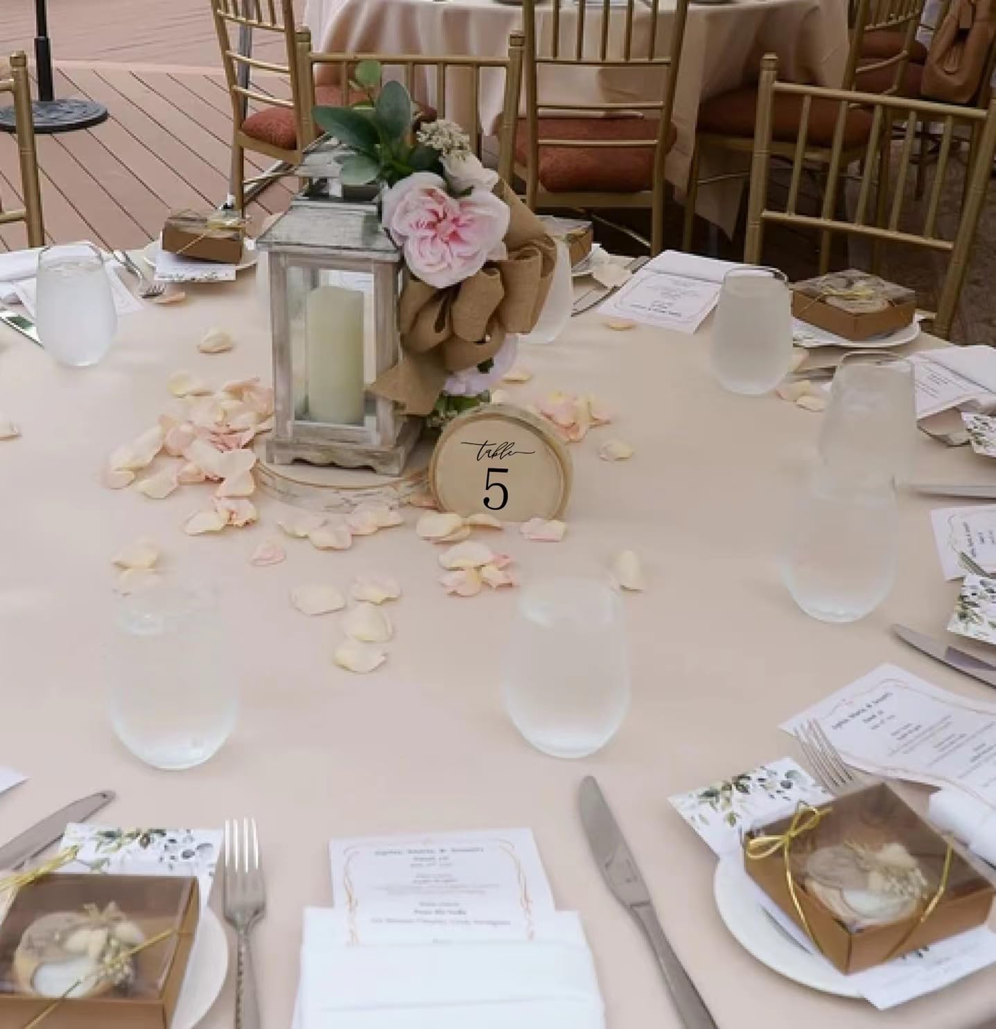 Wooden Table Numbers, 1-10 Wedding Table Numbers, Table Numbers 1-10 Perfect for Centerpiece, Wedding Reception, Decoration, Party, Anniversary