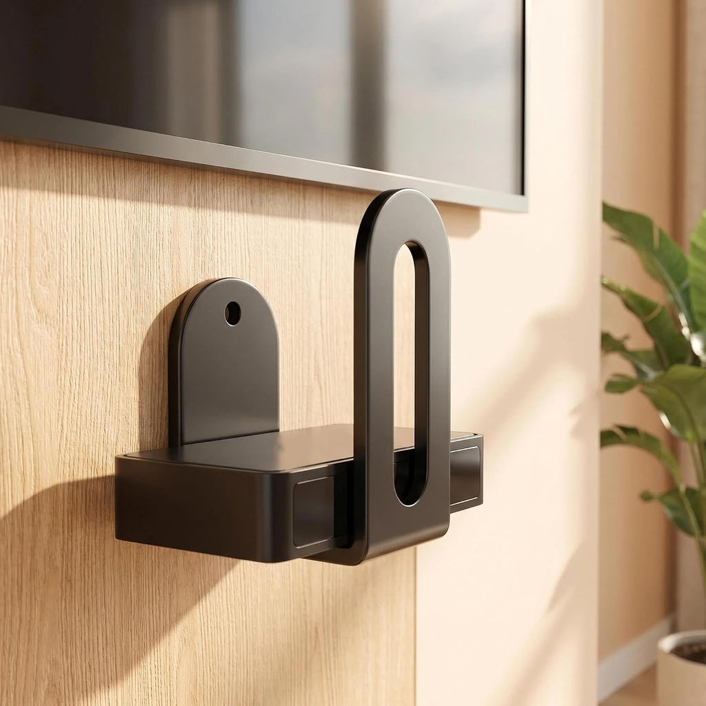 No-Drill Wall-Mounted Storage Rack for Space-Saving Multi-Functional Storage Rack with Adhesive, Perfect for Halloween and Christmas Decorations.