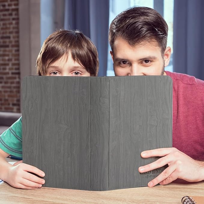 Trading Card Binder, Card Collection Binder Album Folder with 540 Side Loading Pockets, 9 Pocket Trading Card Album Folder for TGC,MTG, Baseball Cards, Yugioh grew